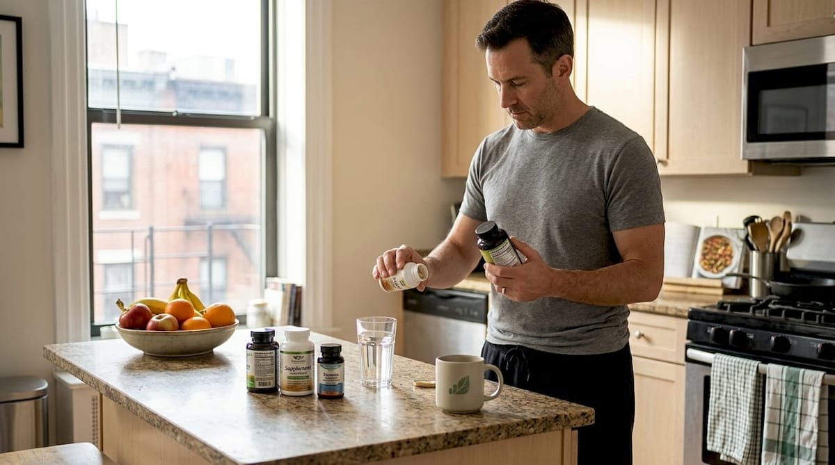 Top supplements for men's health: energy, strength, vitality