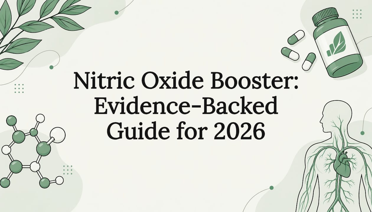 Nitric Oxide Booster: Evidence-Backed Guide for 2026