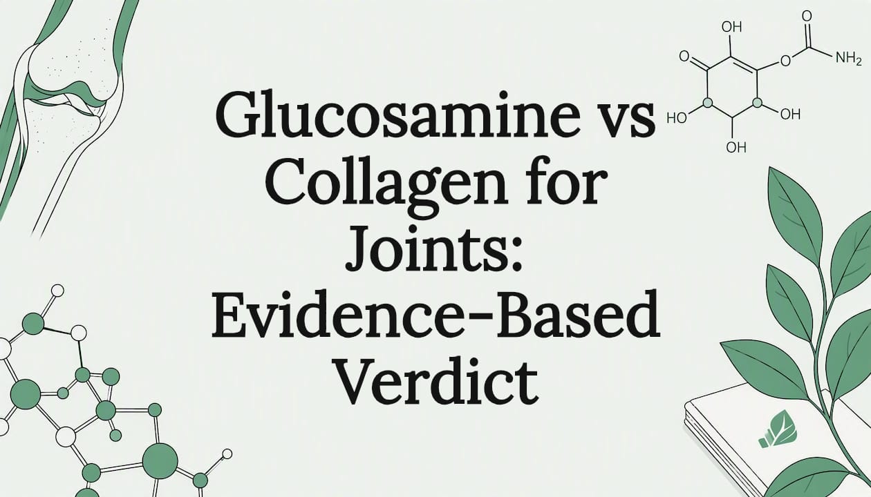 Glucosamine vs Collagen for Joints: Evidence-Based Verdict