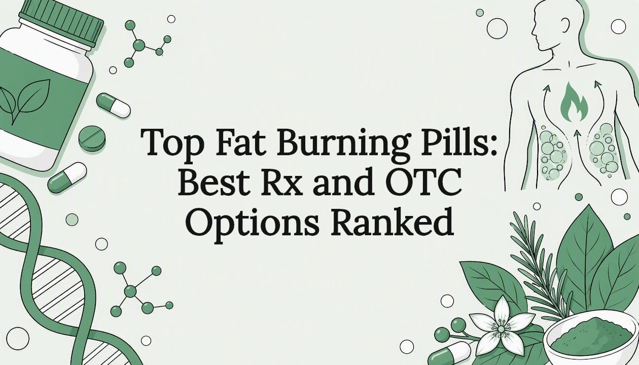 Top Fat Burning Pills: Best Rx and OTC Options Ranked